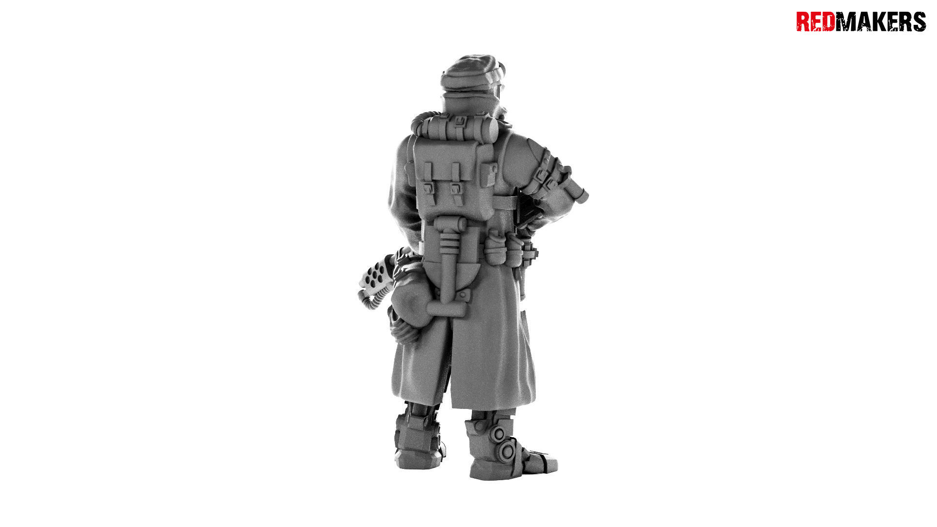 Death Squad Engineers of the Imperial Force 3D print model_20