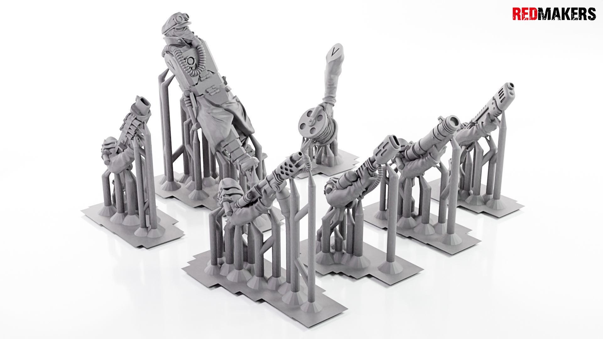 Death Squad Engineers of the Imperial Force 3D print model_8