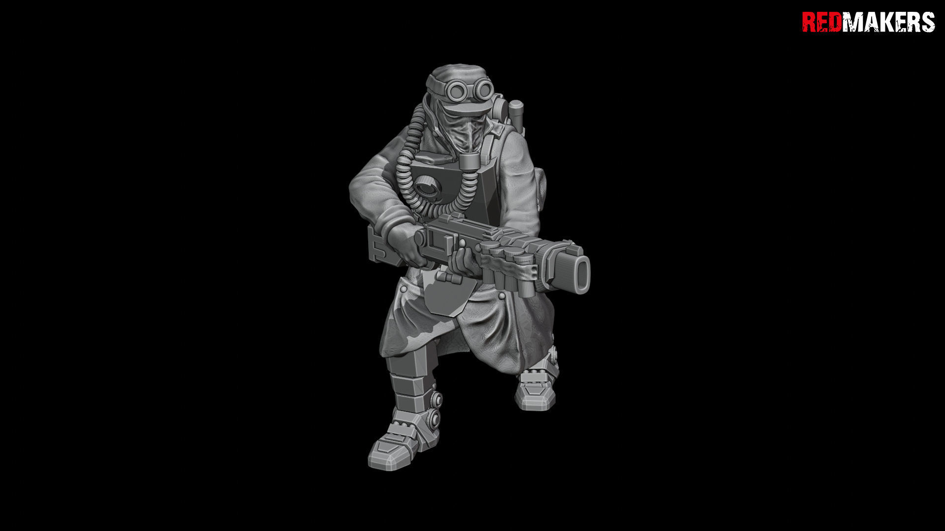 Death Squad Engineers of the Imperial Force 3D print model_38