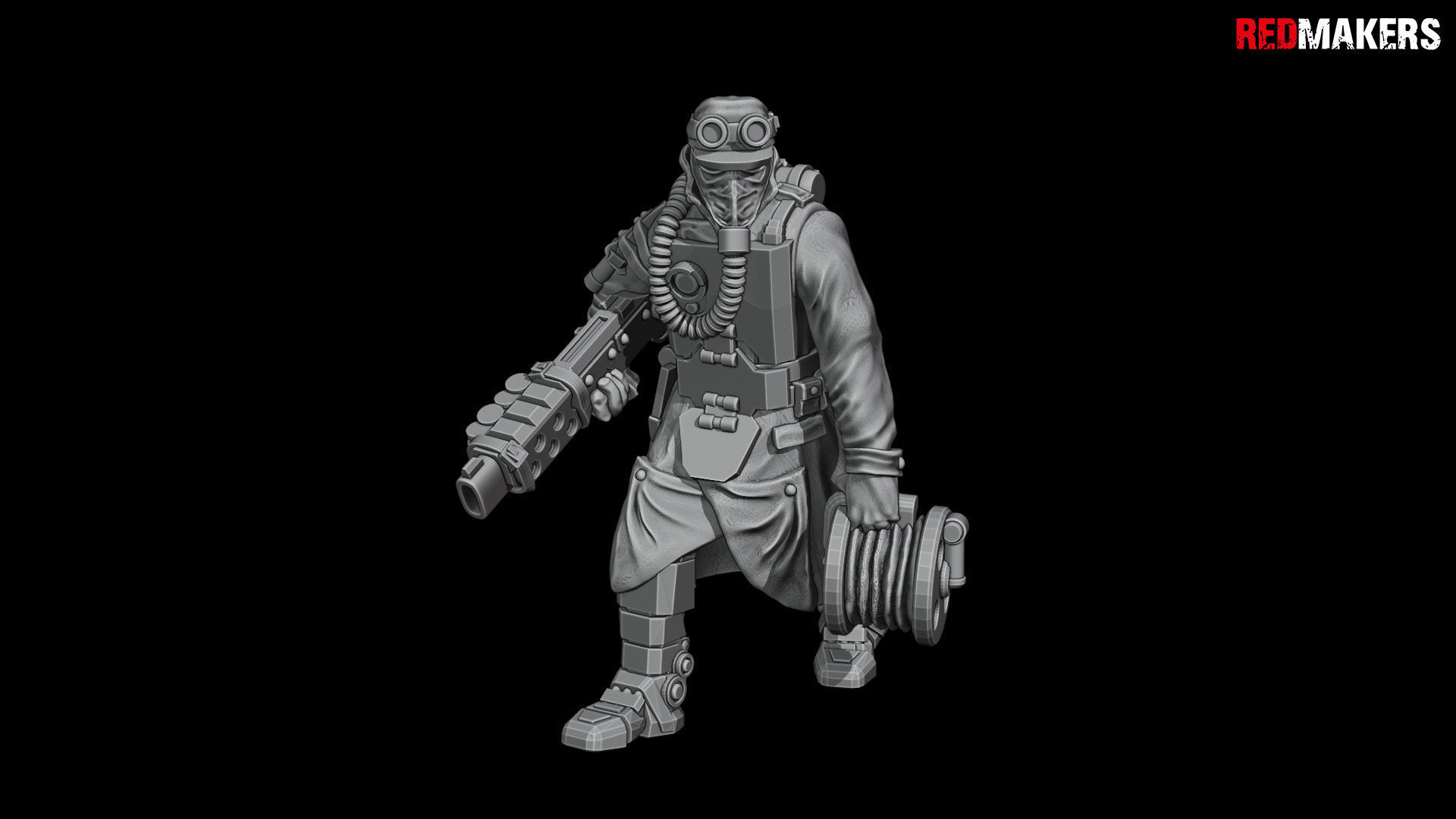 Death Squad Engineers of the Imperial Force 3D print model_41