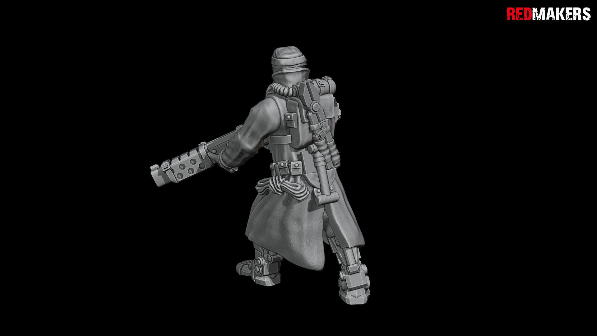 Death Squad Engineers of the Imperial Force 3D print model_45