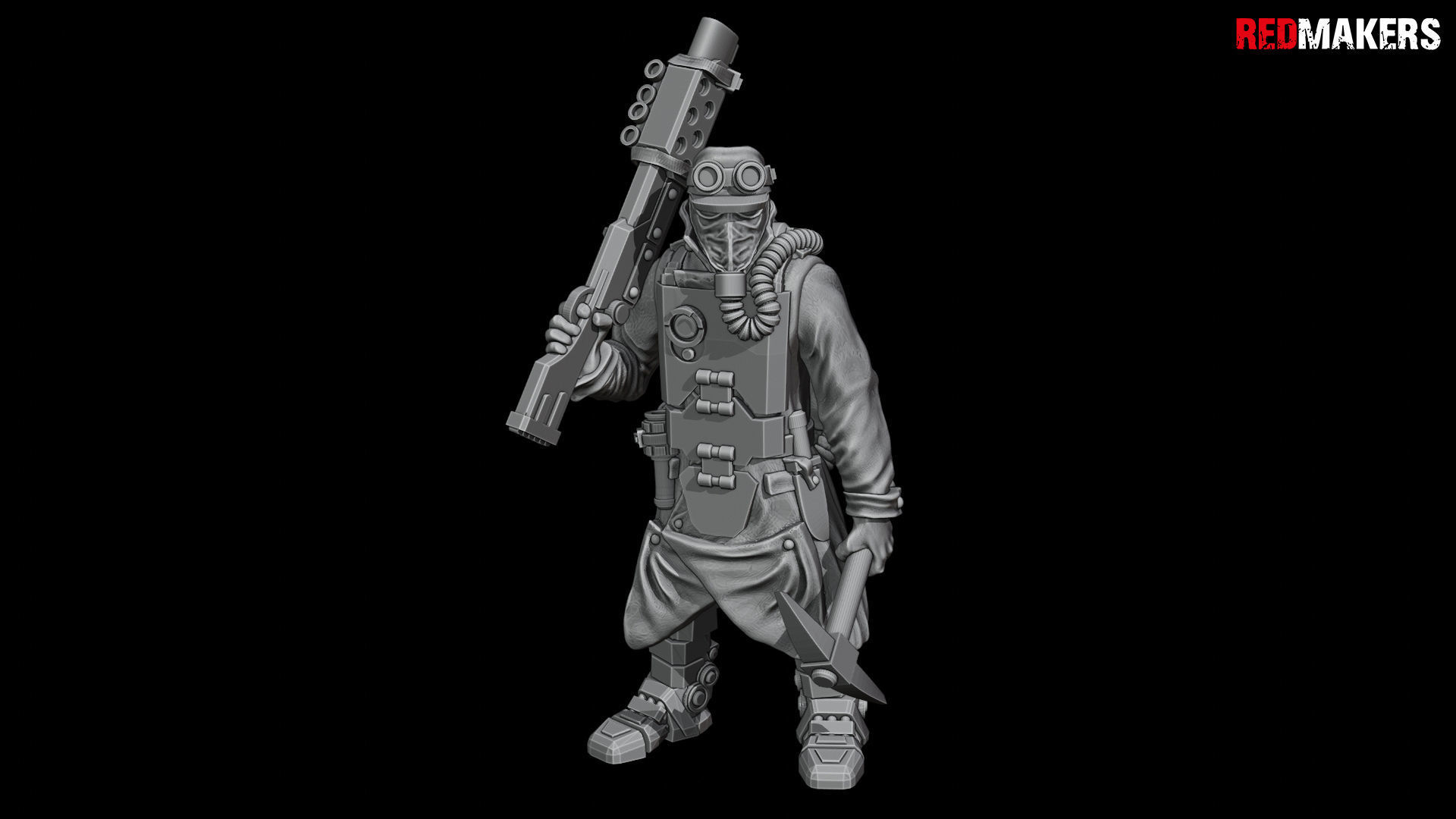 Death Squad Engineers of the Imperial Force 3D print model_32
