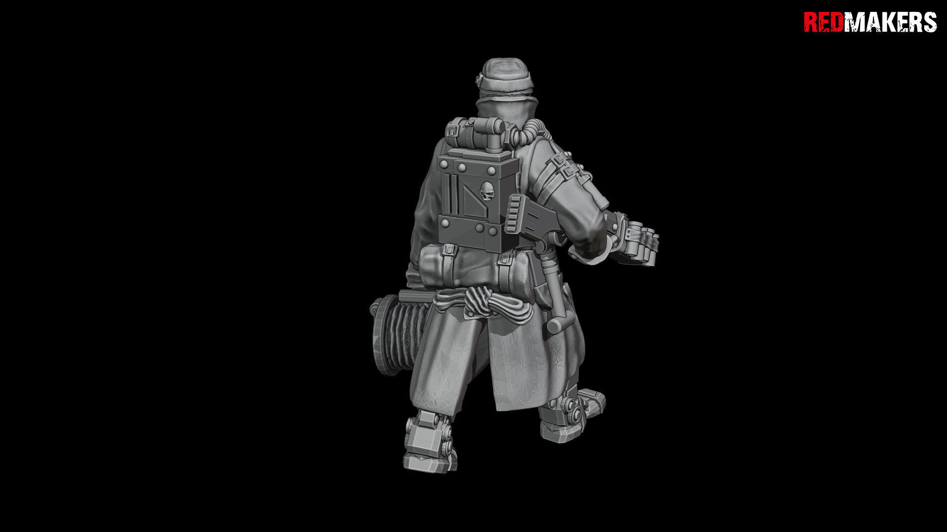 Death Squad Engineers of the Imperial Force 3D print model_42