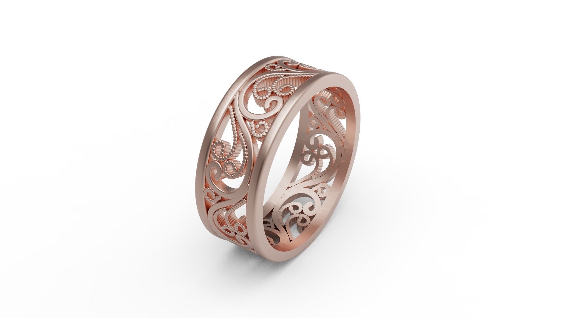 Band Ring 05 in Us Size 3D print model_4