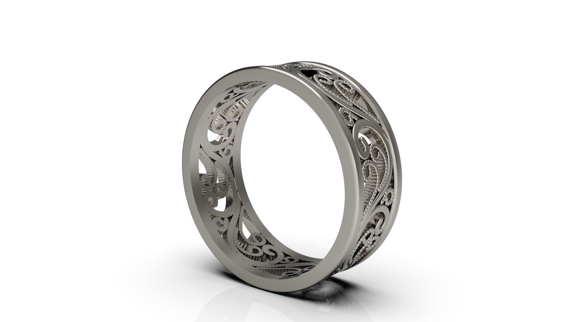Band Ring 05 in Us Size 3D print model_8