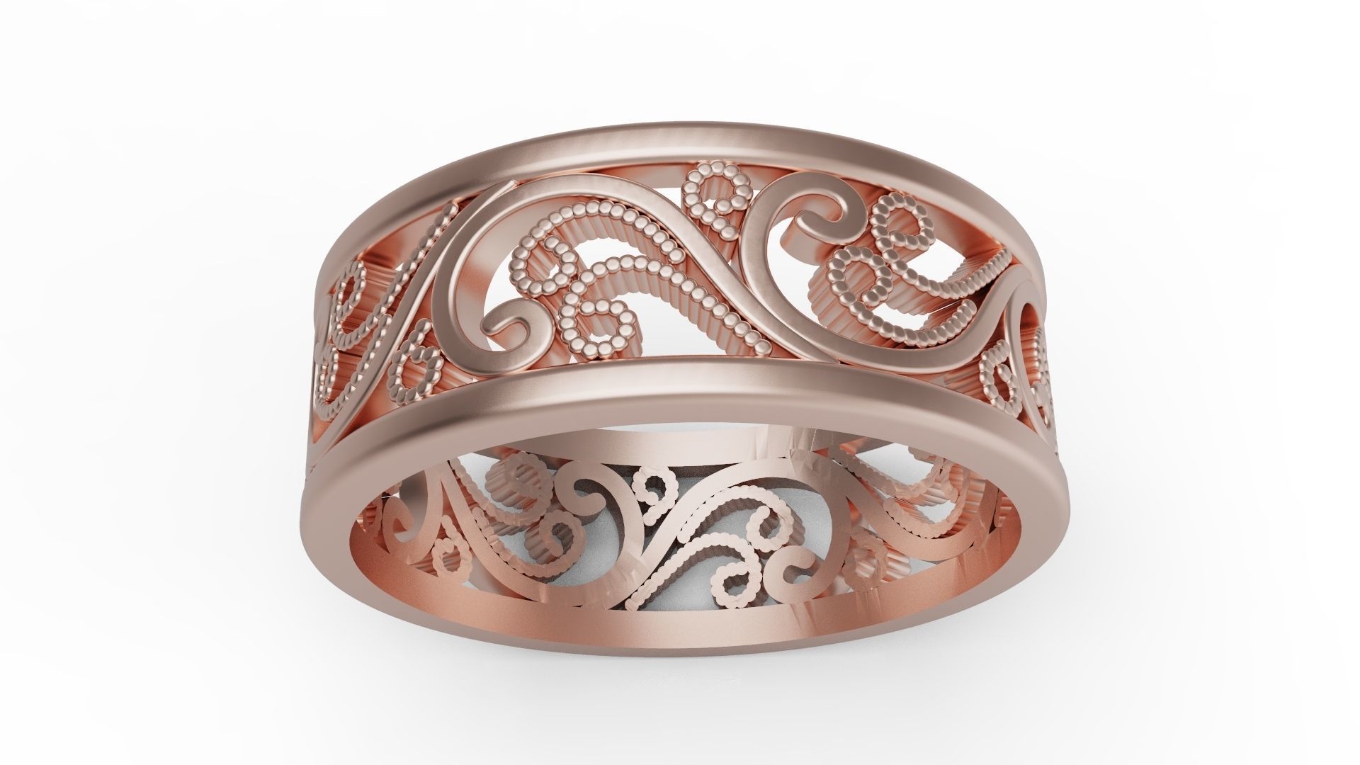 Band Ring 05 in Us Size 3D print model_1