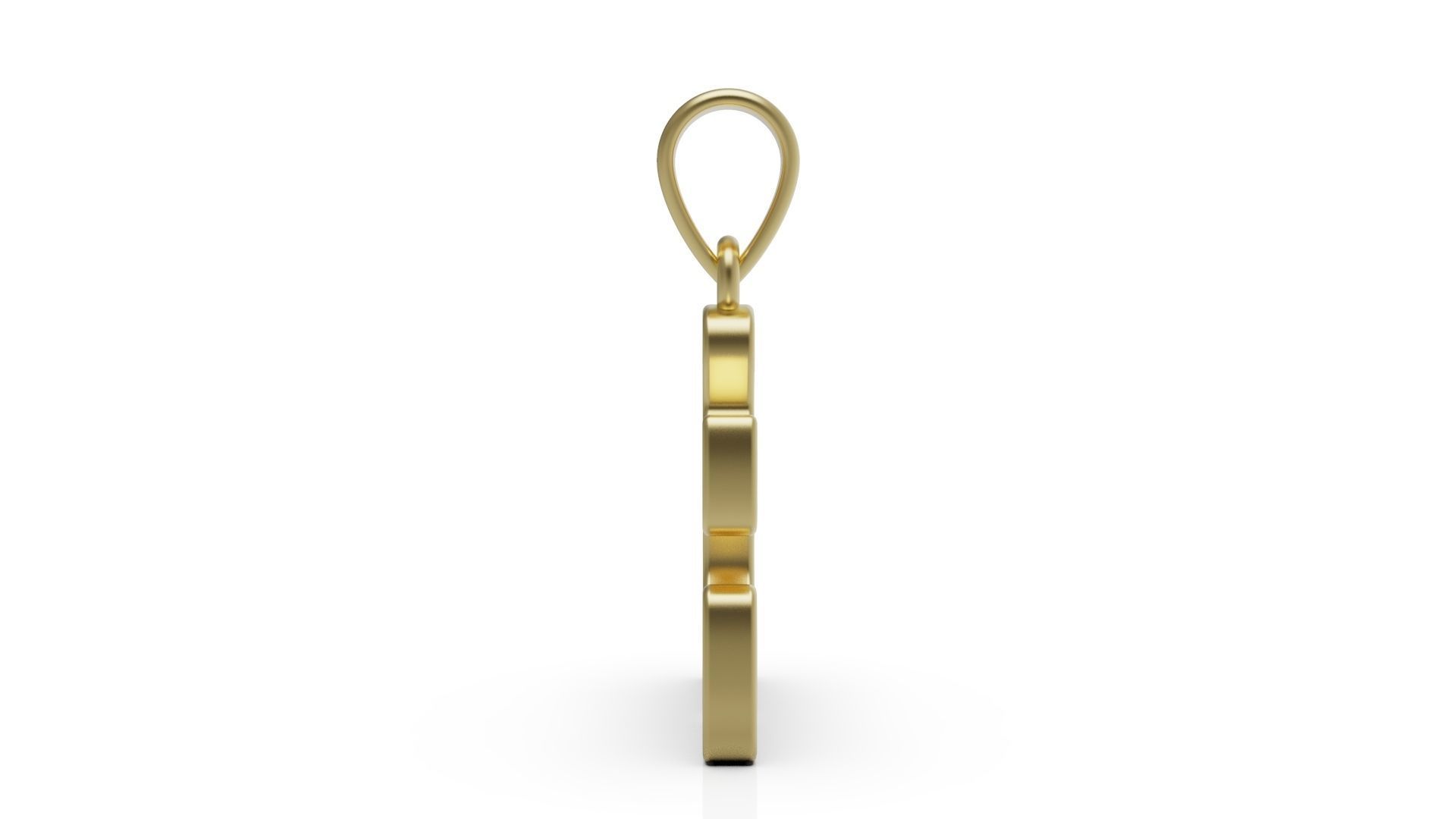 Puzzle 02 Amulet 3D print model_8