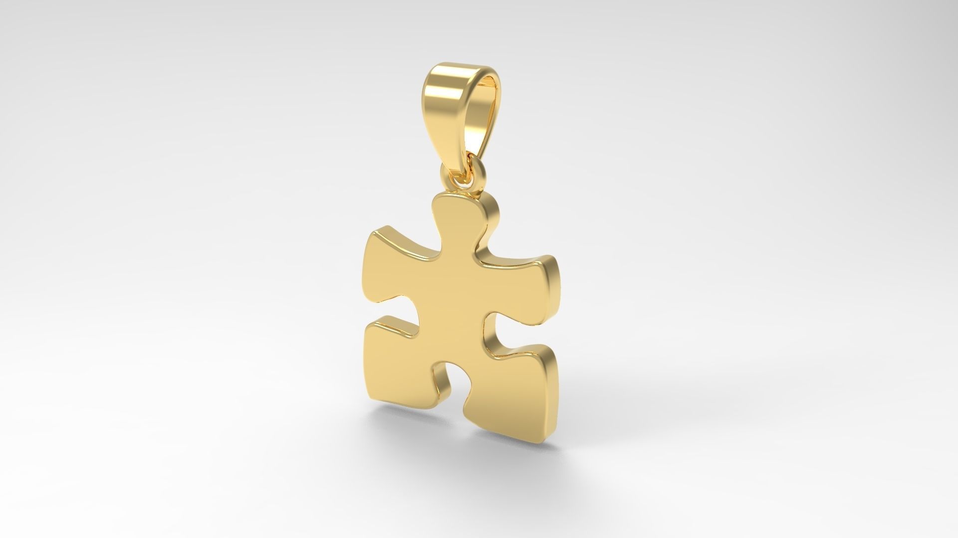 Puzzle 02 Amulet 3D print model_2