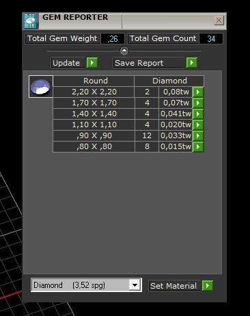 Lady Ring With Diamond 3D print model_10