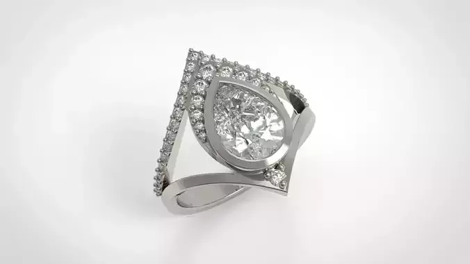 Pear Ring