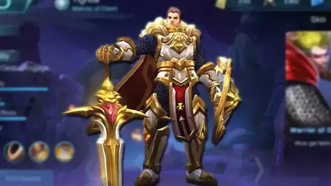 mobile legends Tigreal Low-poly 3D model