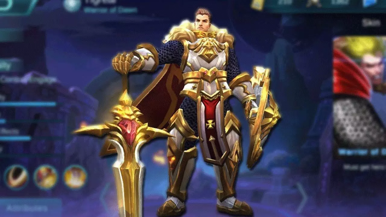 mobile legends Tigreal Low-poly 3D model_0