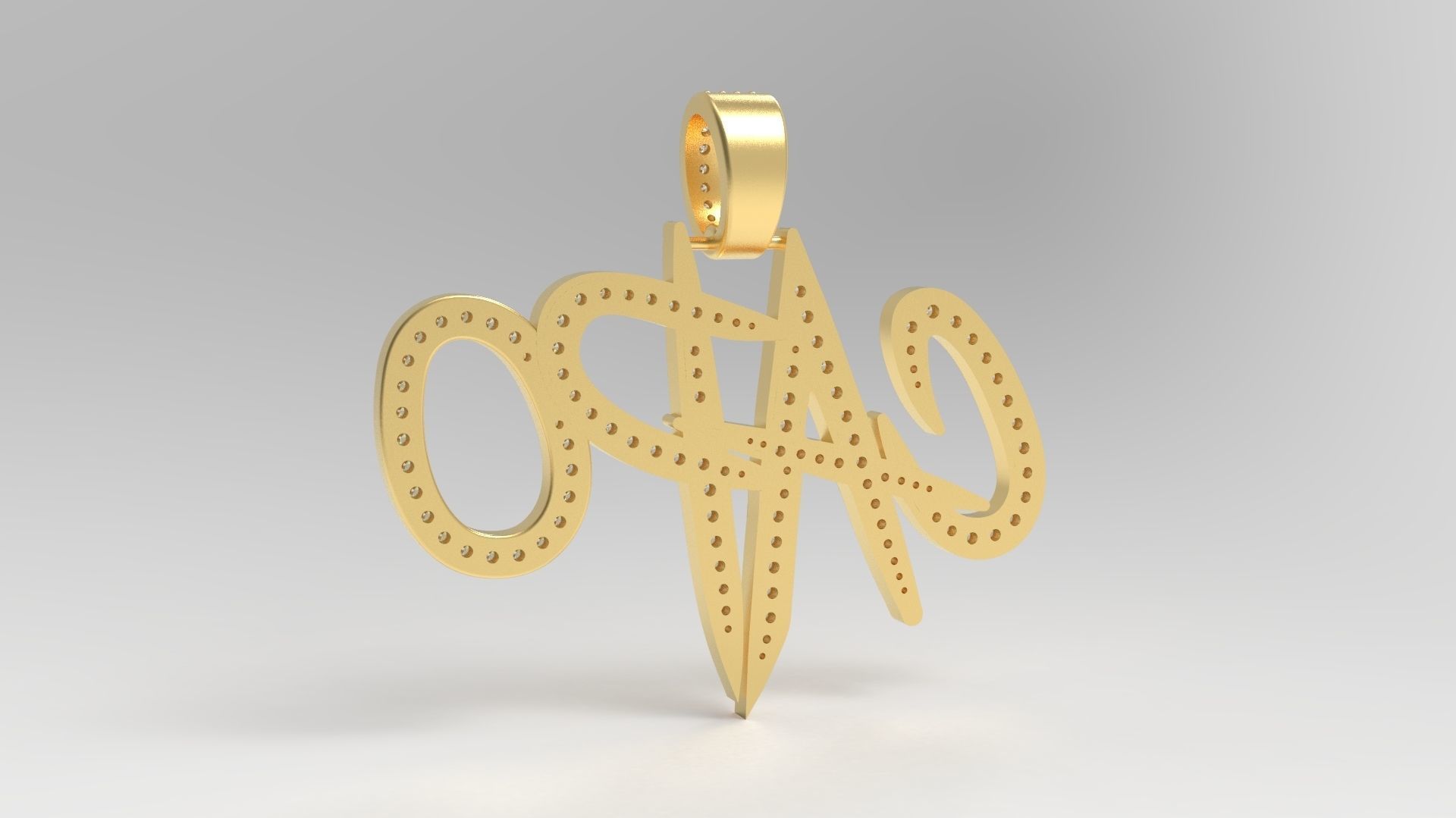Capo Pendant 3D print model_3
