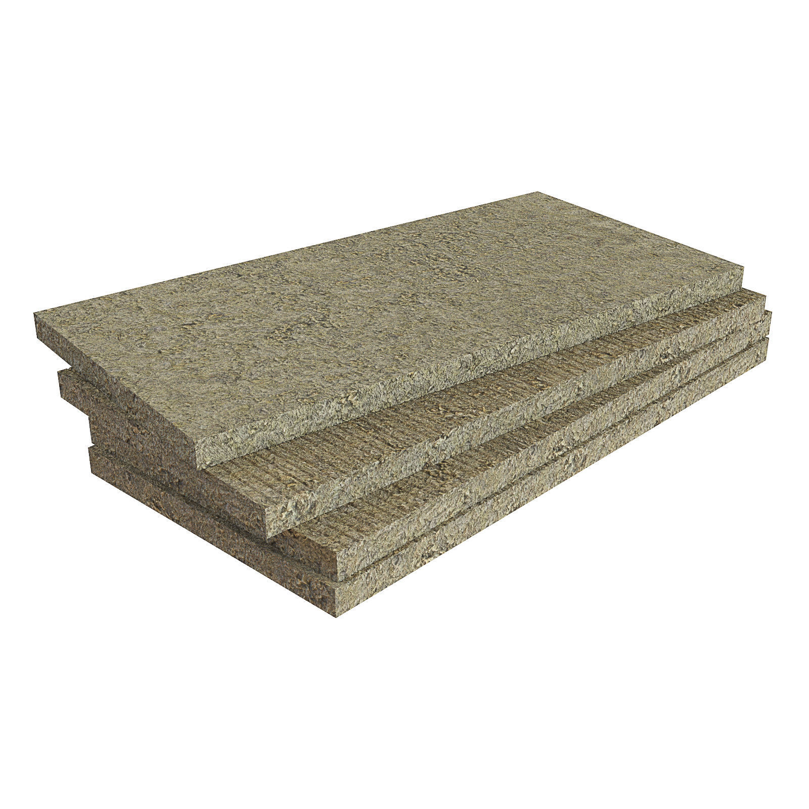 Ultra realistic  Mineral wool Low-poly 3D model_2