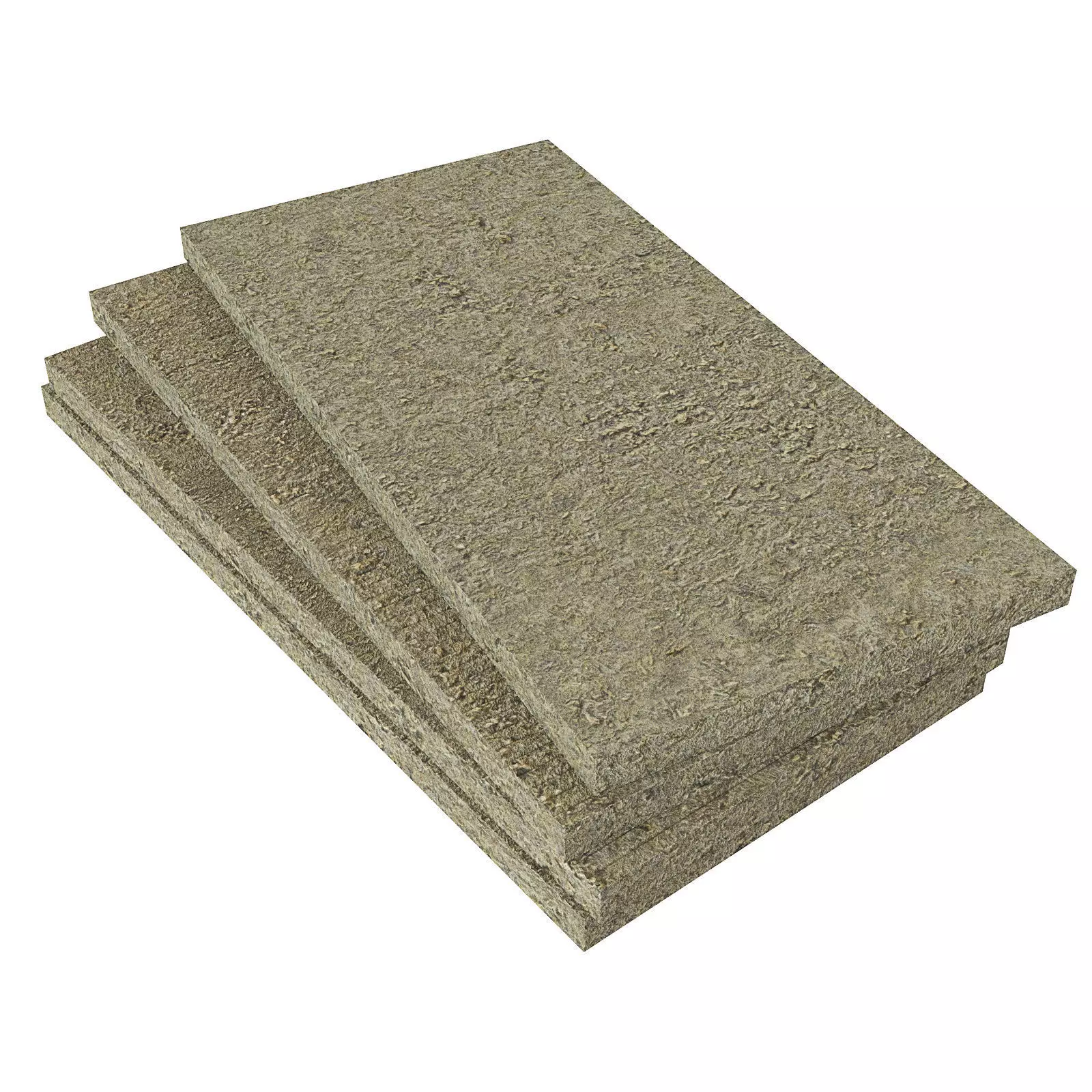 Ultra realistic  Mineral wool Low-poly 3D model_0