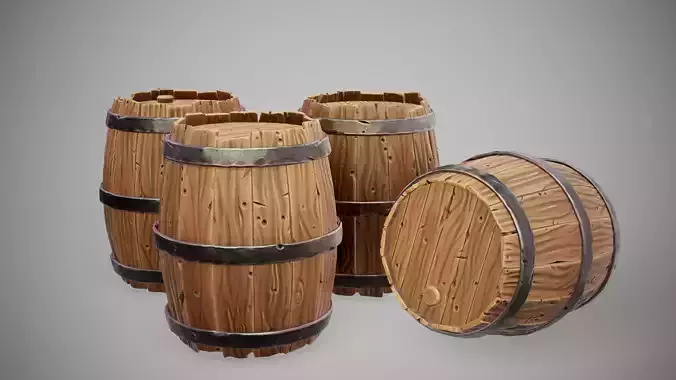 Stylized Barrels