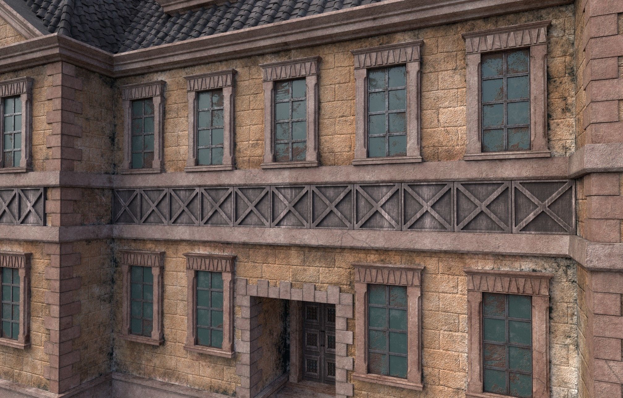 Gothic build A 3D model_5