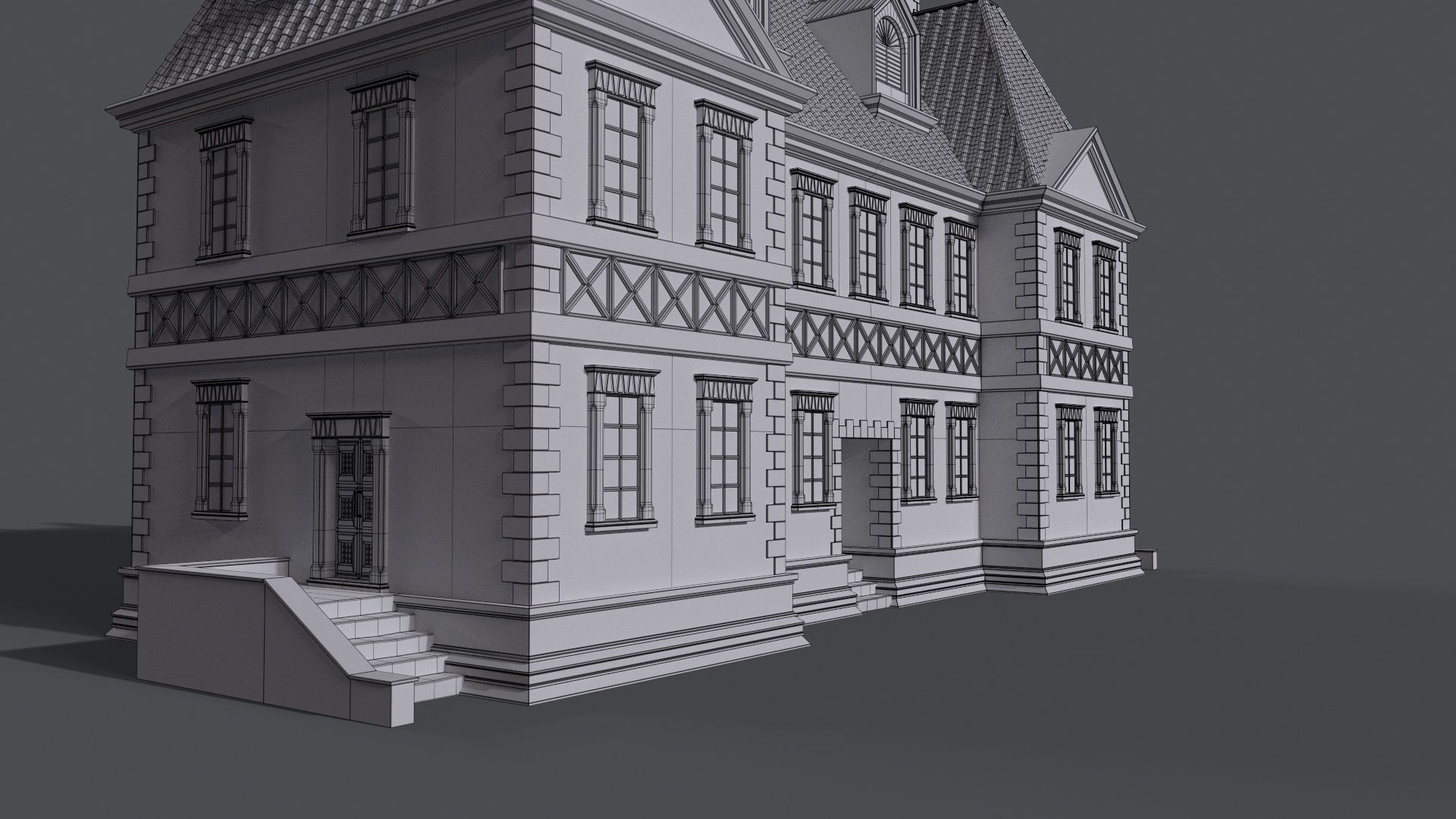 Gothic build A 3D model_7
