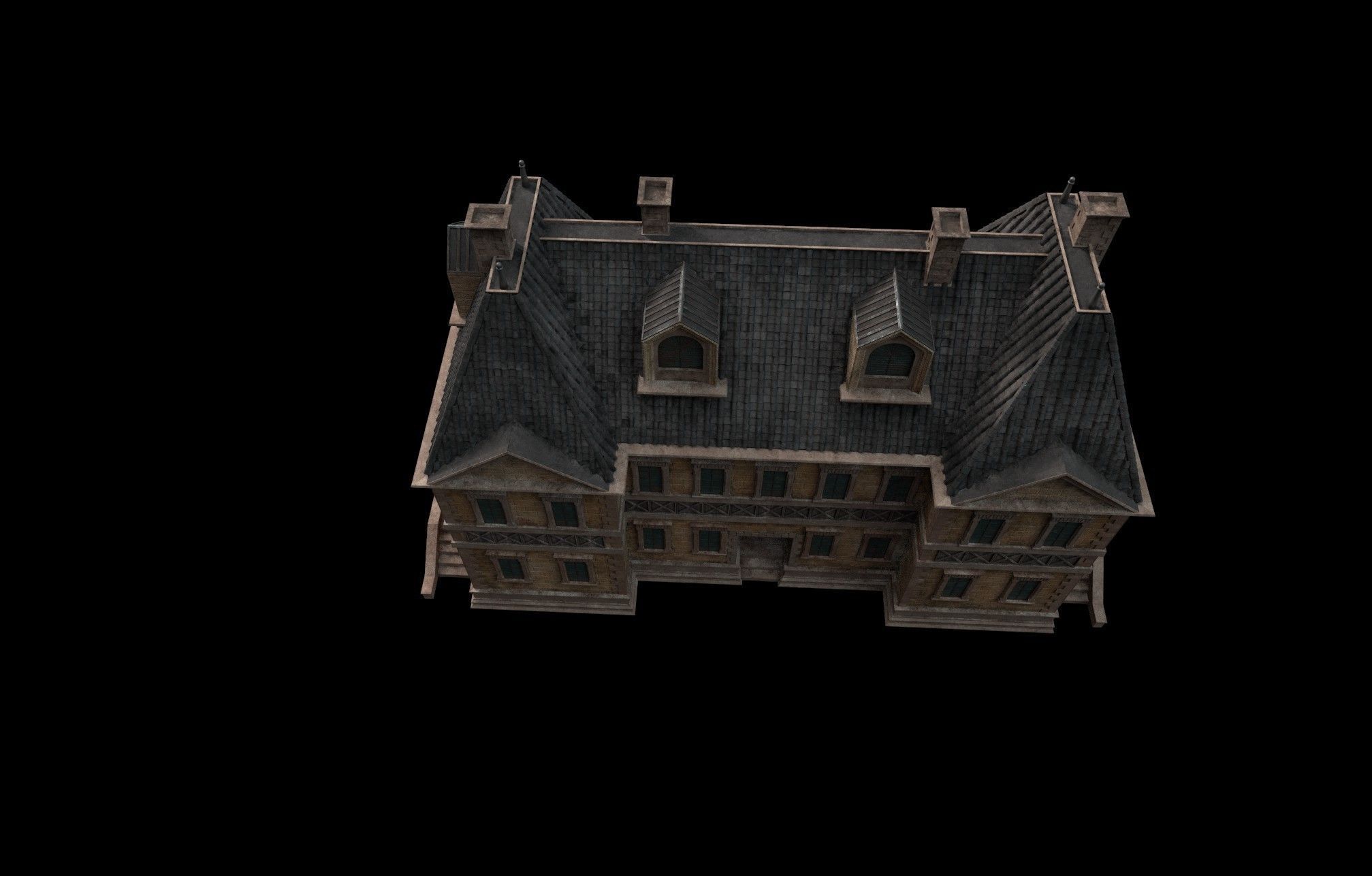 Gothic build A 3D model_4