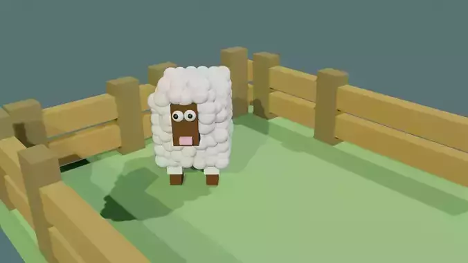 Funny Farm Sheep