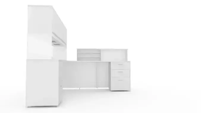 Bush Series C Elite Corner Desk with Storage