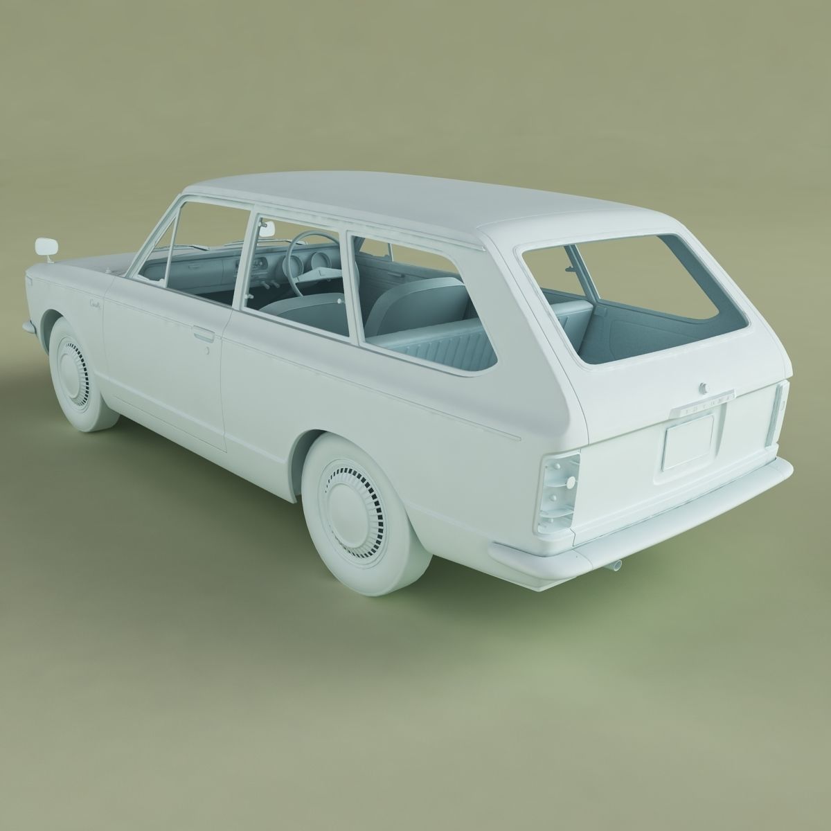 Toyota Corolla Wagon KE16 3D model_12