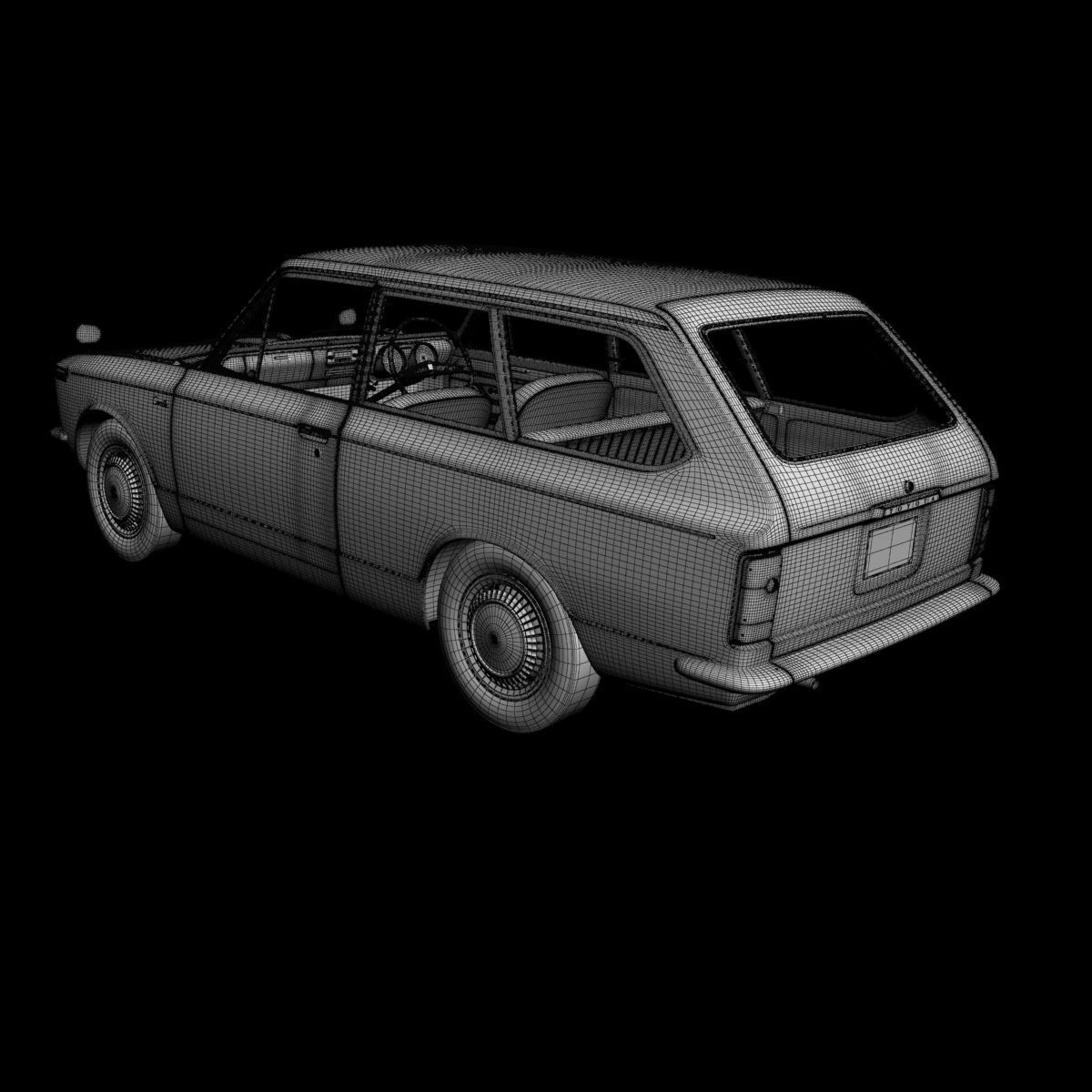 Toyota Corolla Wagon KE16 3D model_16