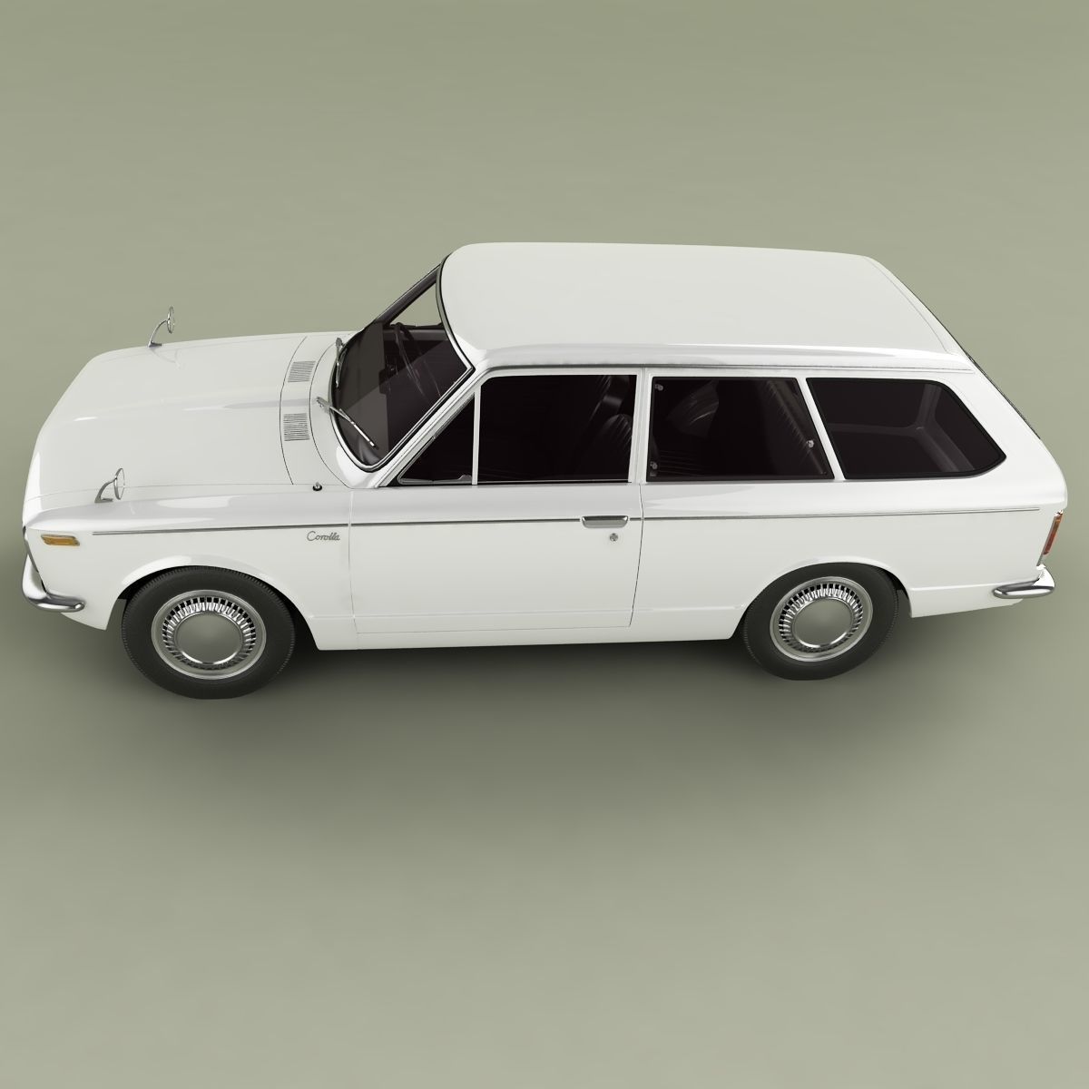 Toyota Corolla Wagon KE16 3D model_6