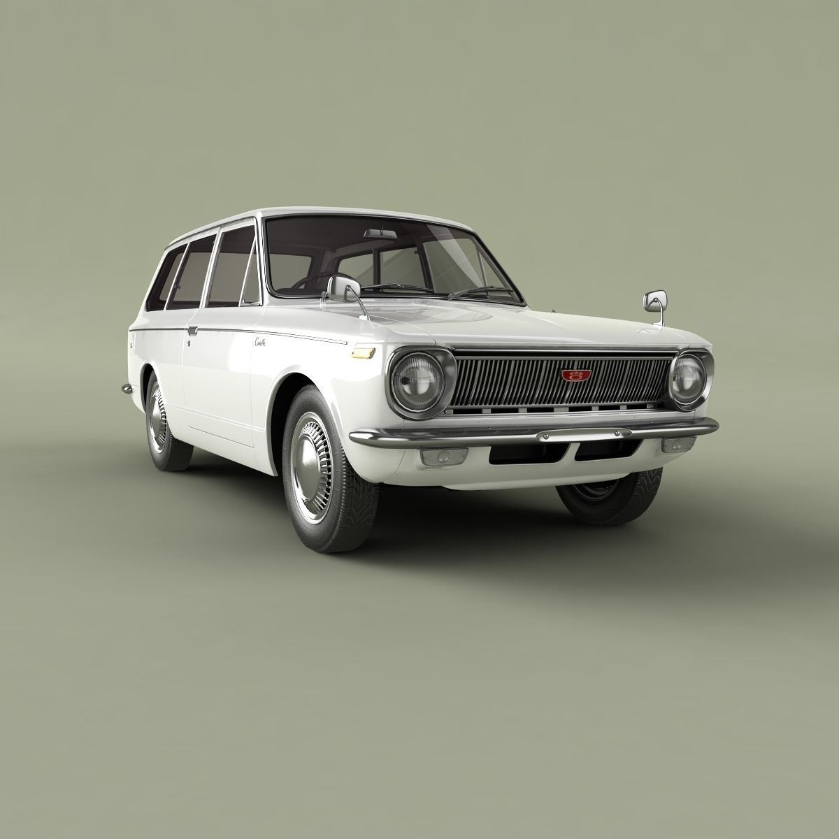 Toyota Corolla Wagon KE16 3D model_9