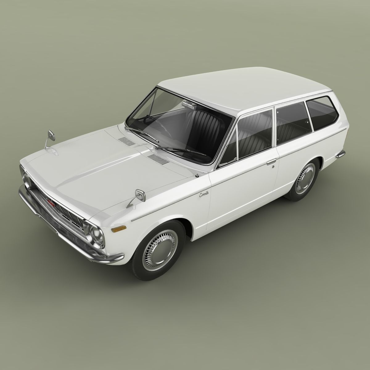 Toyota Corolla Wagon KE16 3D model_5