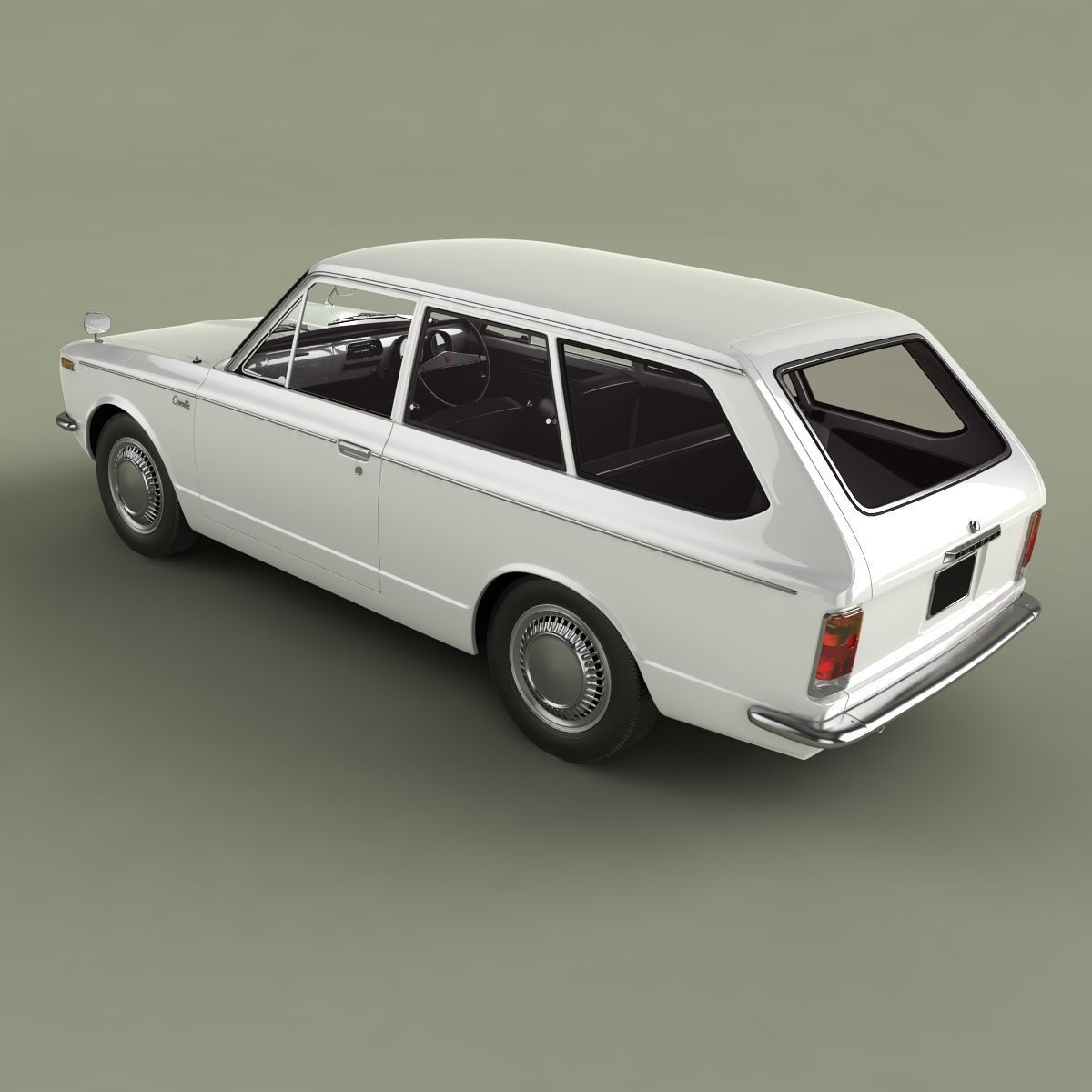 Toyota Corolla Wagon KE16 3D model_7
