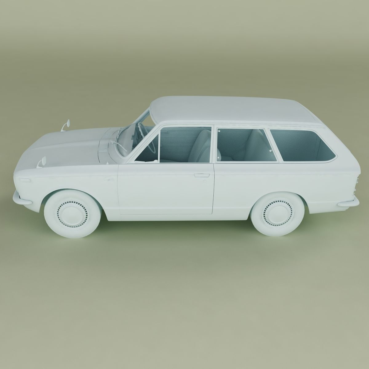 Toyota Corolla Wagon KE16 3D model_11