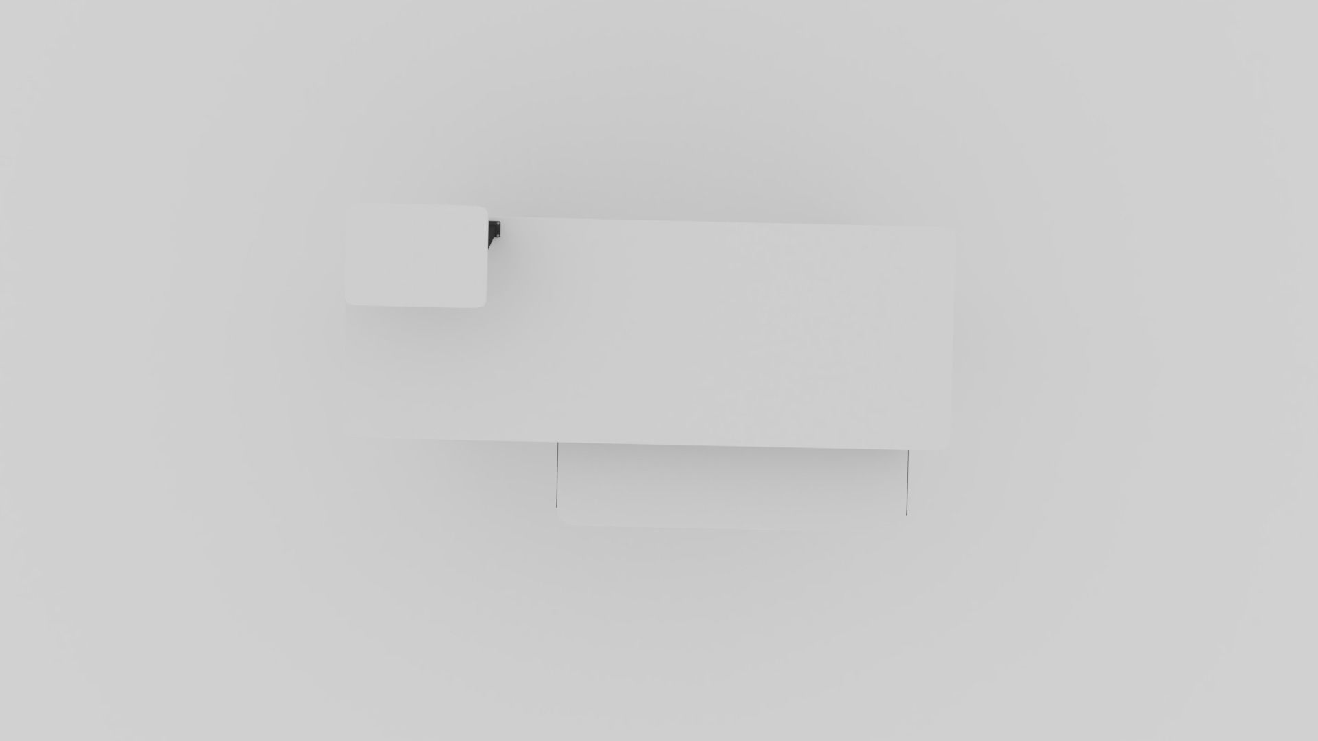 Gaming PC Table Office Home Desktop Free 3D model_2