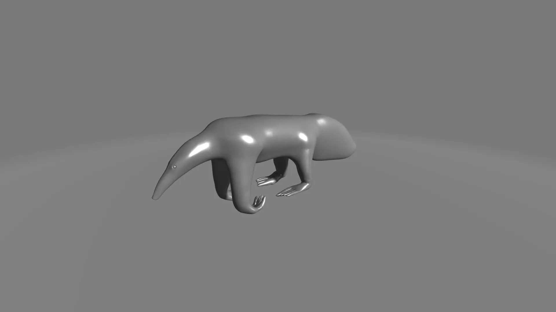 Giant Anteater 3D model