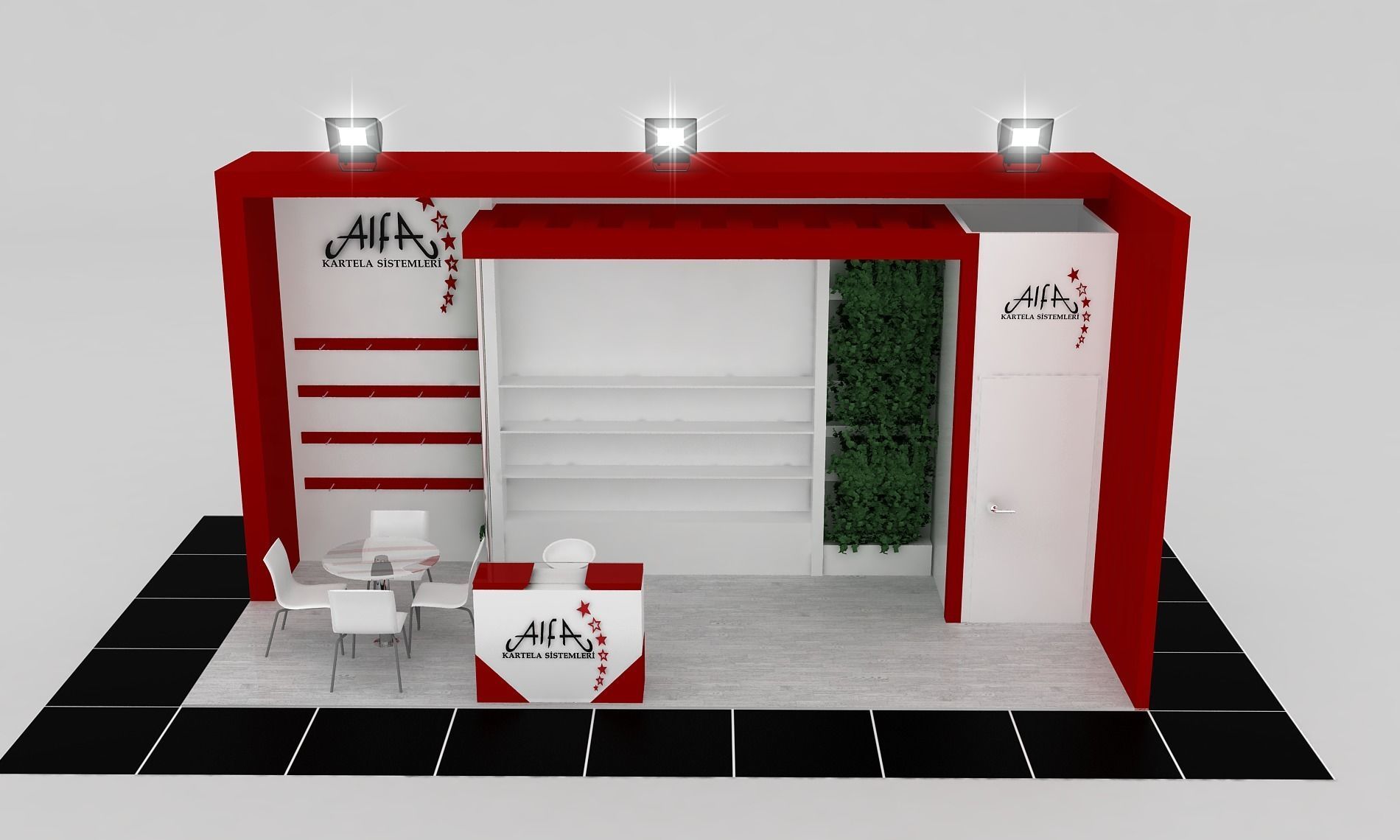 Kartela  Size 3m x 7m  Height 350 cm 3D model_3