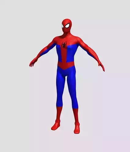 Spiderman from the Spiderverse Model 3D model
