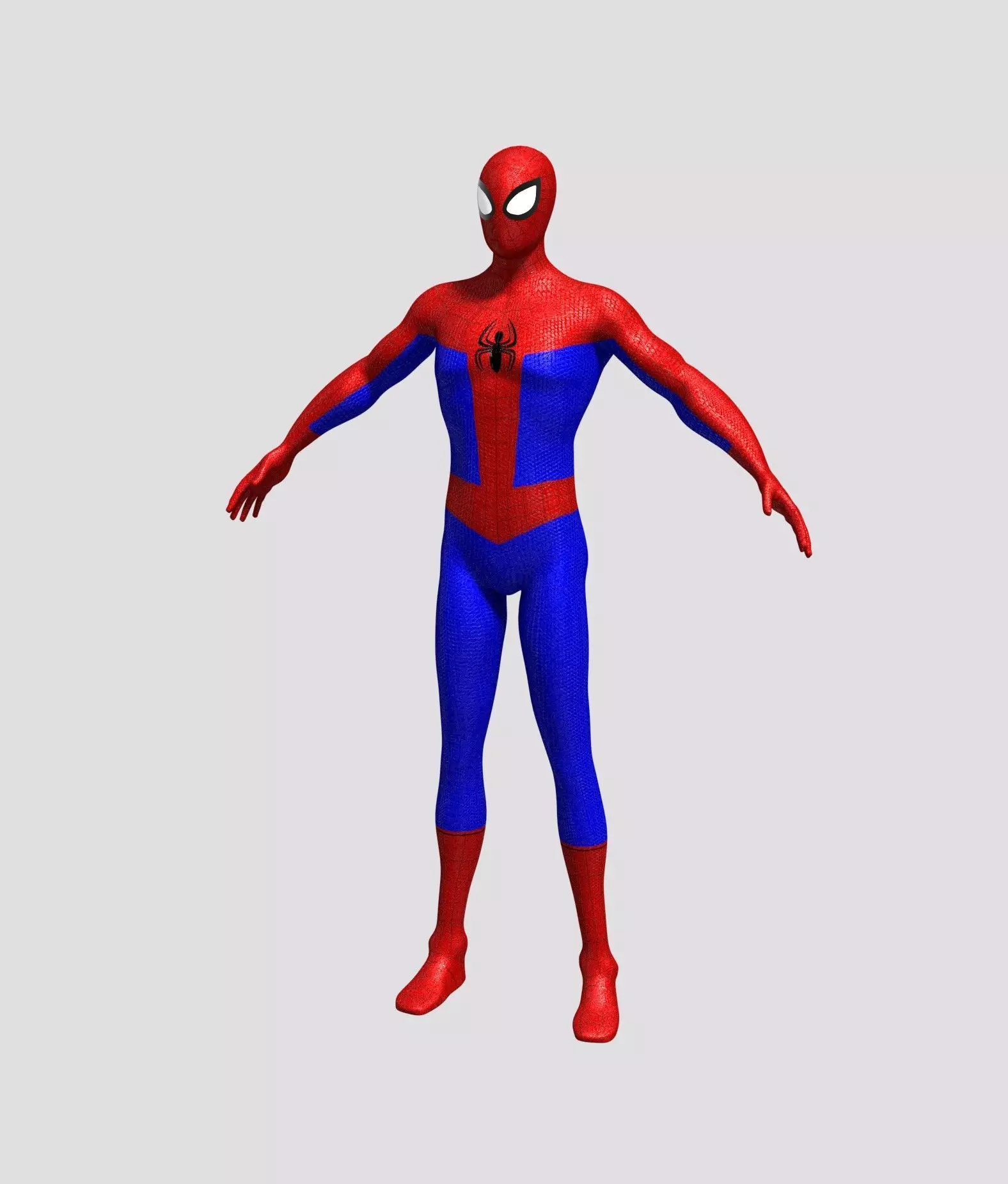 Spiderman from the Spiderverse Model 3D model_0