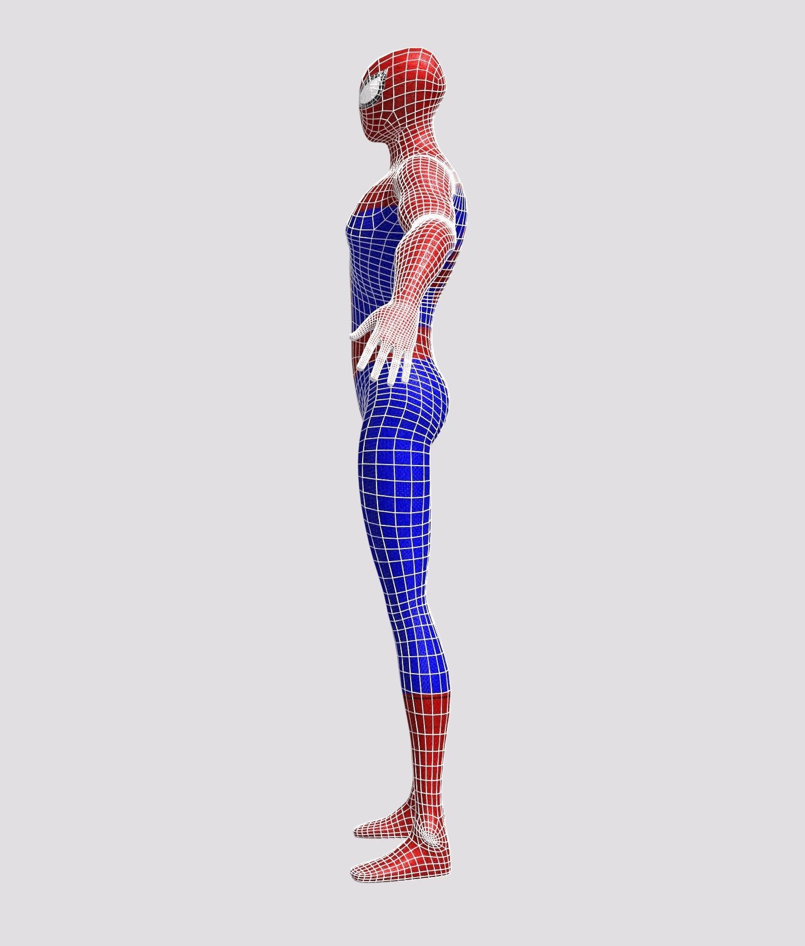 Spiderman from the Spiderverse Model 3D model_8