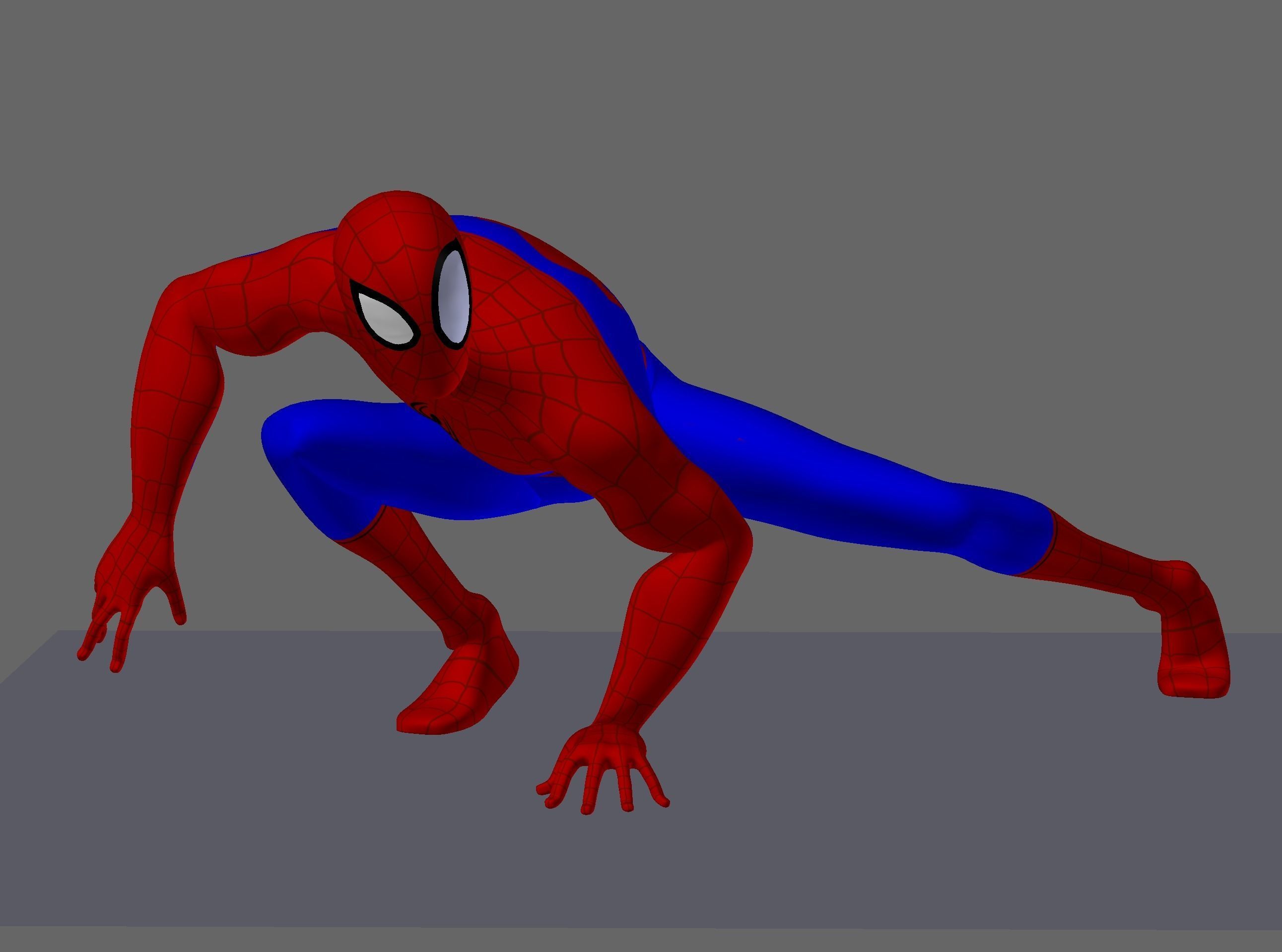 Spiderman from the Spiderverse Model 3D model_10