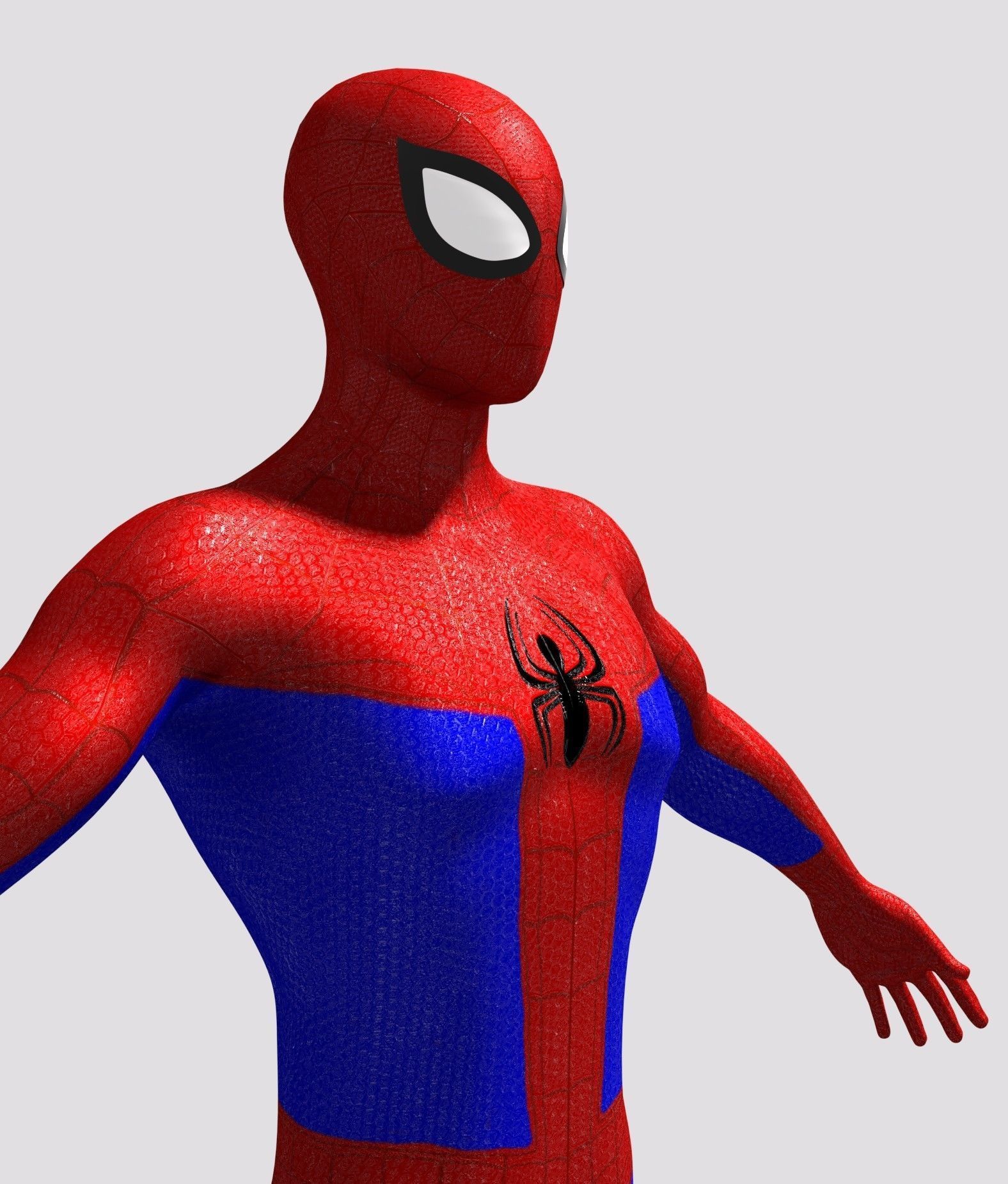 Spiderman from the Spiderverse Model 3D model_3