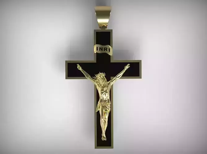 CROSS WITH ENAMEL N - 248