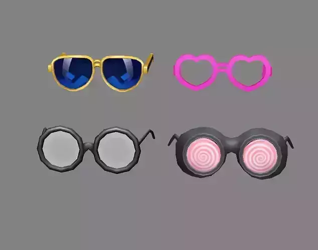 Cartoon glasses