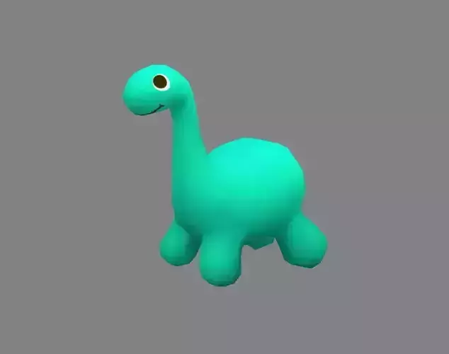 Cartoon little dinosaur toy