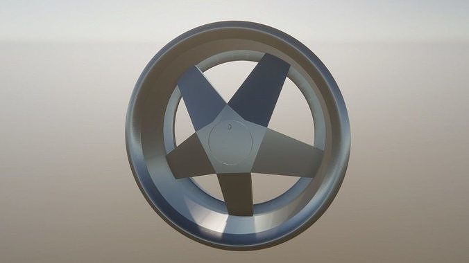 Borbet brand Wheels Low-poly 3D model