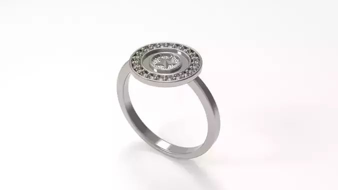 Star Ring 02 3D print model