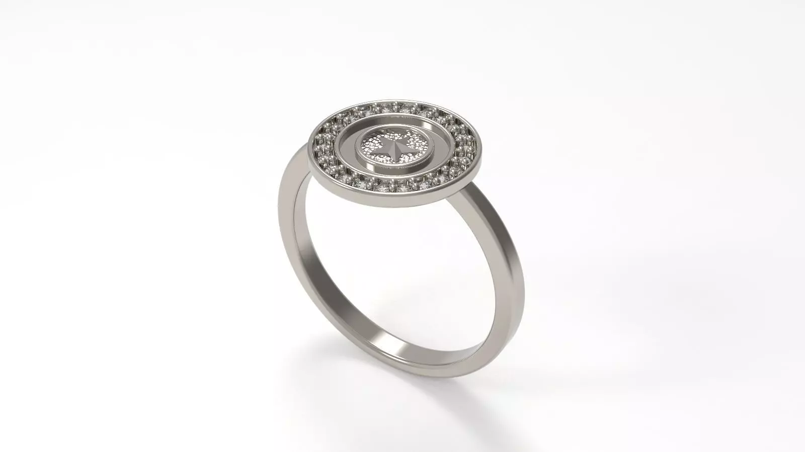 Star Ring 02 3D print model