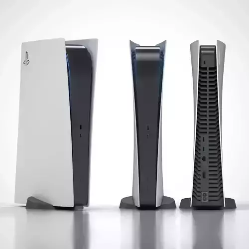 PS5 Console Digital Edition 3D model