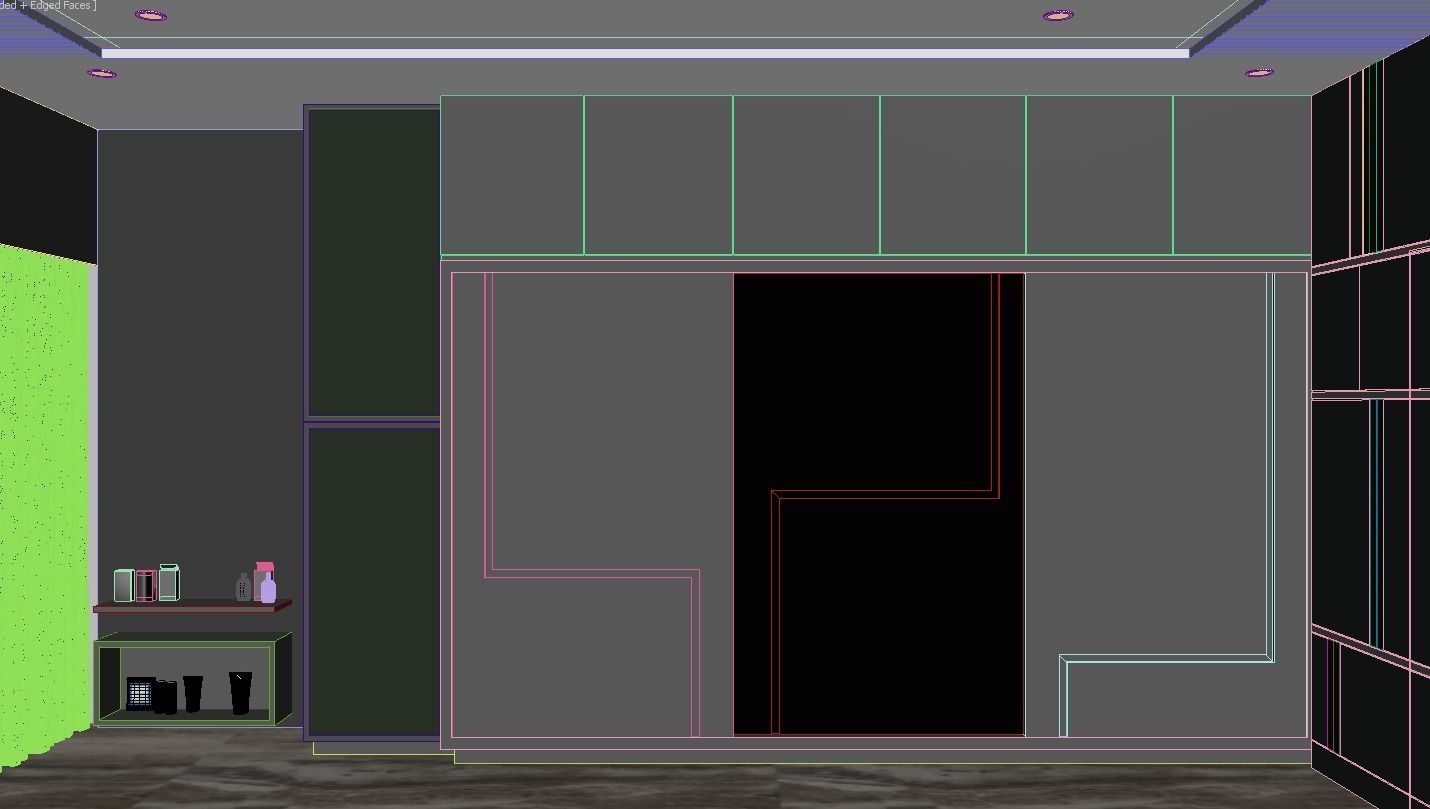 MASTER BEDROOM    Ready to Render Scene 3D model_6