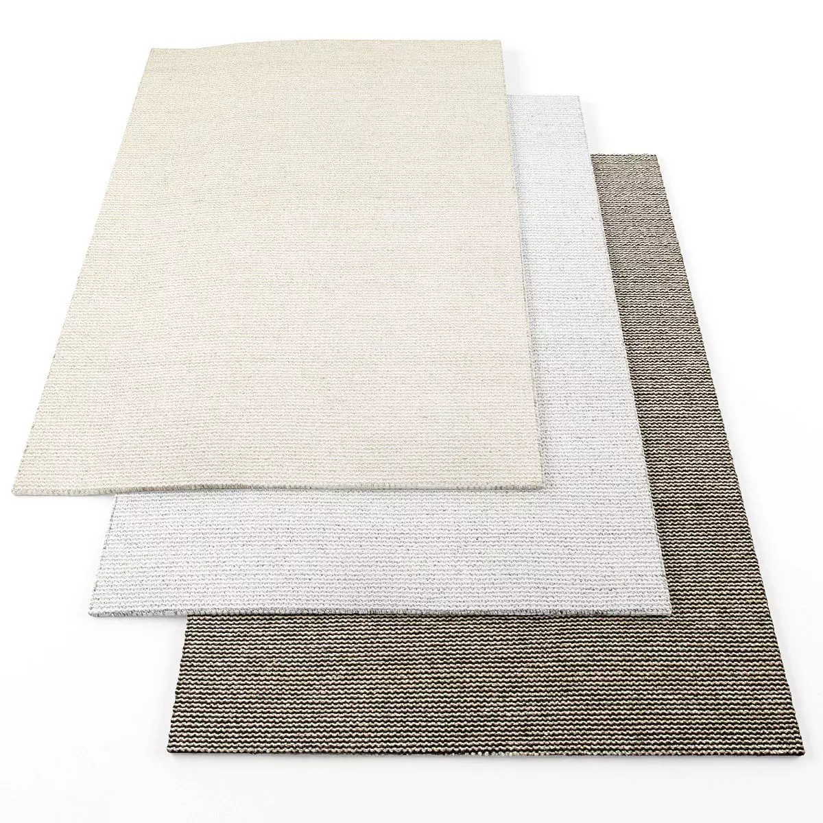 Rugs-987 three rugs 3D model_0
