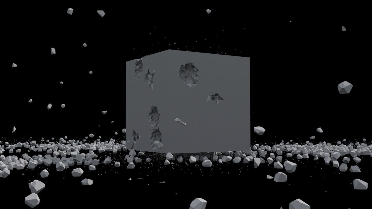 Houdini - Power Asset Shooter System Low-poly 3D model_24